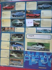 Pe.118 : PEUGEOT  gamme 1980  dépliant couleur 104.304.305.504  coupé cabriolet