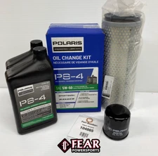 2006-2009 Polaris Ranger 500 Complete OEM Service Kit - Oil Change PS4