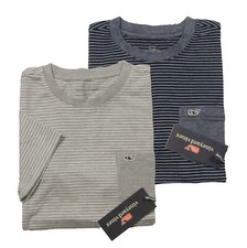 Vineyard Vines Boys Striped Soft Jersey Short Sleeve Pocket T-Shirt