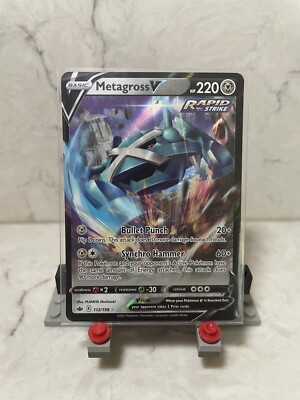 Metagross V 112/198 Chilling Reign NM Full Art Ultra Rare Pokemon Card