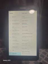 Samsung Galaxy Tab E, Model SM-T3771, Android version 7.1.1, 8-inch - Black