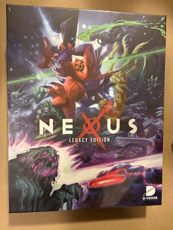 Nexus Legacy Edition (english) - Rulebook, pitboss screen, narative campaign