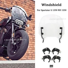 Windshield Screen Windshield W/ Mounting Hardware For Sportster S 1250 RH 1250S