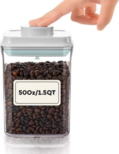 Bop Top | Airtight Meal Prep Containers with Lids | Food Storage Container Sets