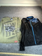 Youth 14 Clothing Lot- Kappa Track Jacket & V...