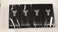 SEALED SLEEVE OF 16 Yves Saint Laurent YSL Y LE PARFUM Men's Spray Sample Vials