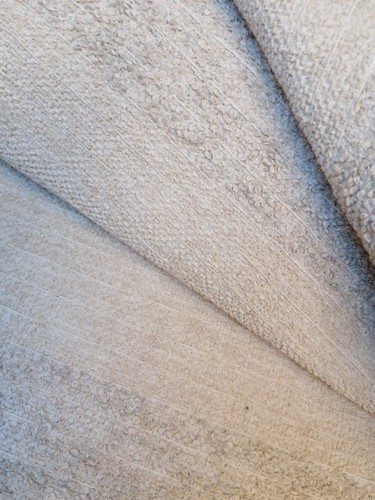 Andrew Martin moquette chenille FR fabric vanilla stripe Montelimar 200x140cm - Picture 10 of 10