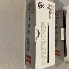 Genuine Ricoh Refill Staple Type K New Box of 3 Refills 410802 502R-AM  Extras