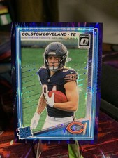 2025 Donruss Optic #204 Colston Loveland Purple Shock Rookie