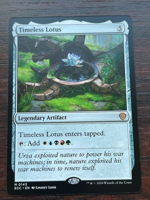 1x TIMELESS LOTUS - Commander - MTG - Magic the Gathering