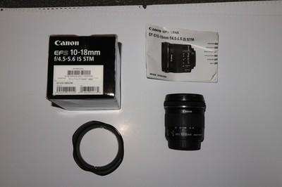 Canon EF-S 10-18 mm F/4.5-5.6 IS STM Objektiv