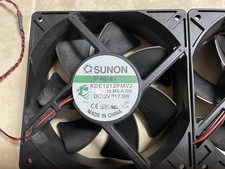 SUNON 12cm KDE 1212PMV2 12V 7.9W chassis power cooling fan