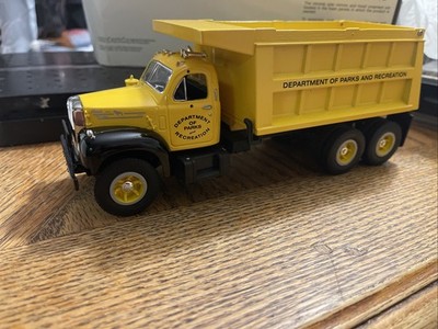 First Gear 1960 Model B-61 Mack Dump Truck Department of Parks and Recreation