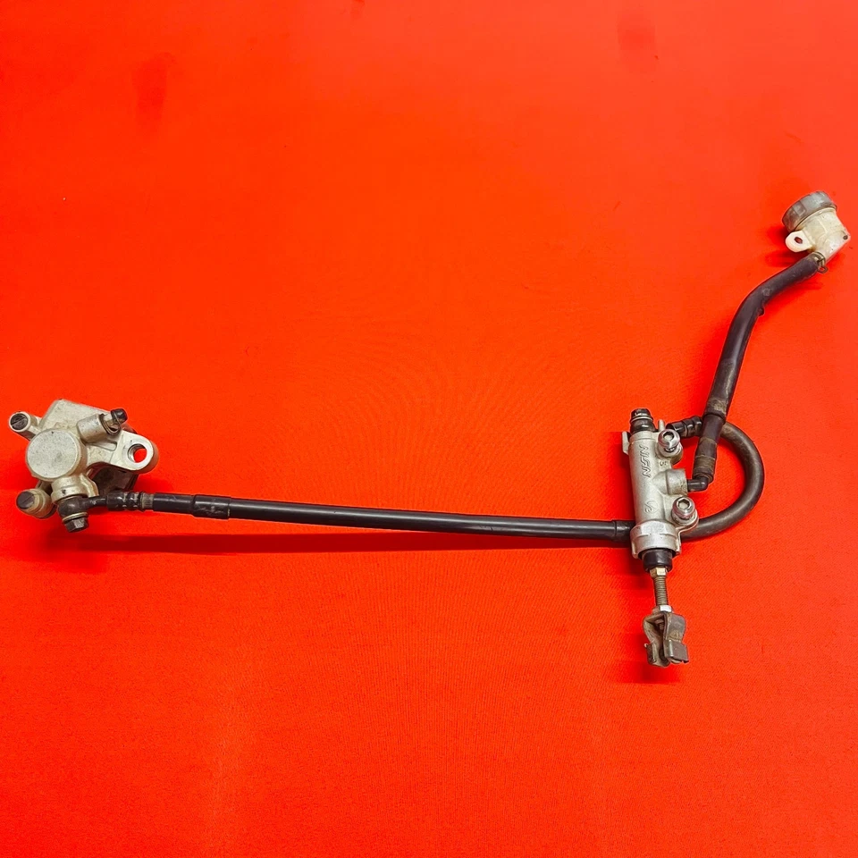 CR85 REAR BRAKE COMPLETE BRAKES CALIPER GENUINE OEM HONDA CR 80 85 R 1996-2008 - Image 3 of 4