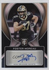 2024 Panini Totally Certified Signatures Foster Moreau #SIG-FMU Auto v9t