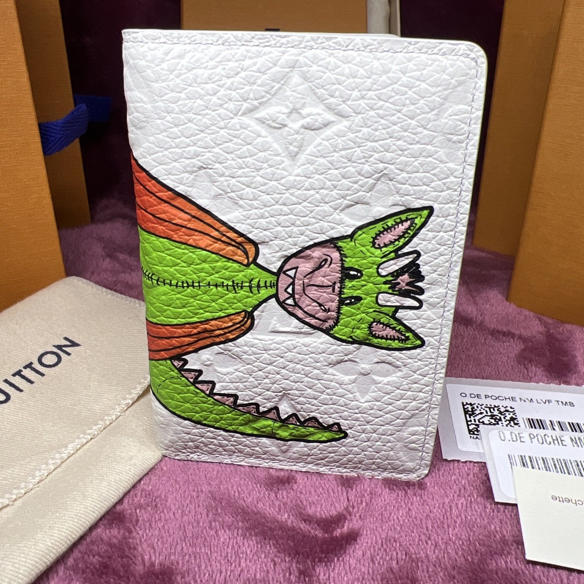 Louis Vuitton Leather Friends Dragon 2021 Pocket Organizer Virgil