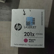 HP 201X High Yield Magenta LaserJet Toner Cartridge CF253xm, Factory Sealed