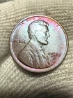 1920-D Lincoln Wheat Penny Cent - Gem Lustrous AU Red Toned Nice Color WOW