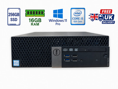 Dell OptiPlex 3040 SFF i5-6500 16GB RAM 256GB SSD HDMI Windows 11 Pro