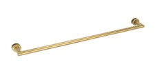 Coda 24" Cuttable Single-Sided Towel Bar - Brushed Brass PVD