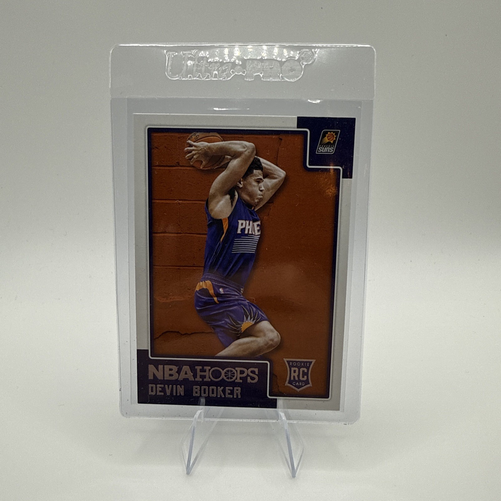 2015-16 Panini NBA Hoops - Rookie Card Devin Booker #268 (RC) Phoenix Suns