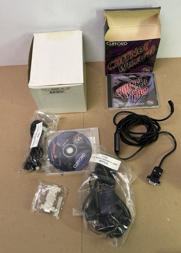 Clifford Wizard Consumer and Pro Kits Software Cables 905265 60-539 60-509