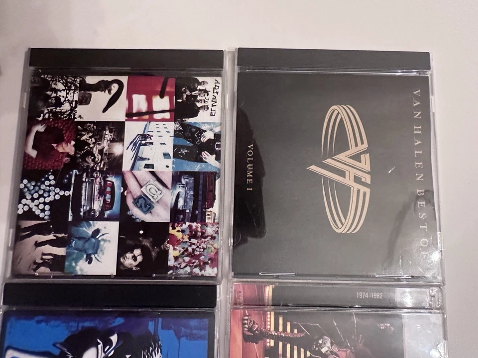 Rock CD Lot Of 6: Kiss Van Halen Anthrax Guns N Roses Korn U2 - Imagem 2 de 4