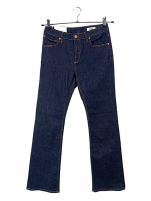 REIKO Jeansschlaghose Damen Jeans Gr. DE 38 blau Casual-Look