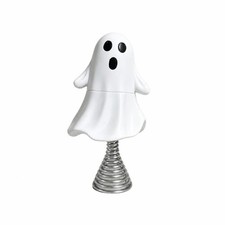 Geisterlicht mit Fr&uuml;hlingsfu&szlig; Halloween Geisterlicht wei&szlig; f&uuml;r Schreibtisch