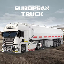 421PCS European Truck Head Building Blocks