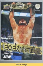 2025 AEW Match Dated Moments Event Star Achievement Samoa Joe #ES-5 READ 1a1v