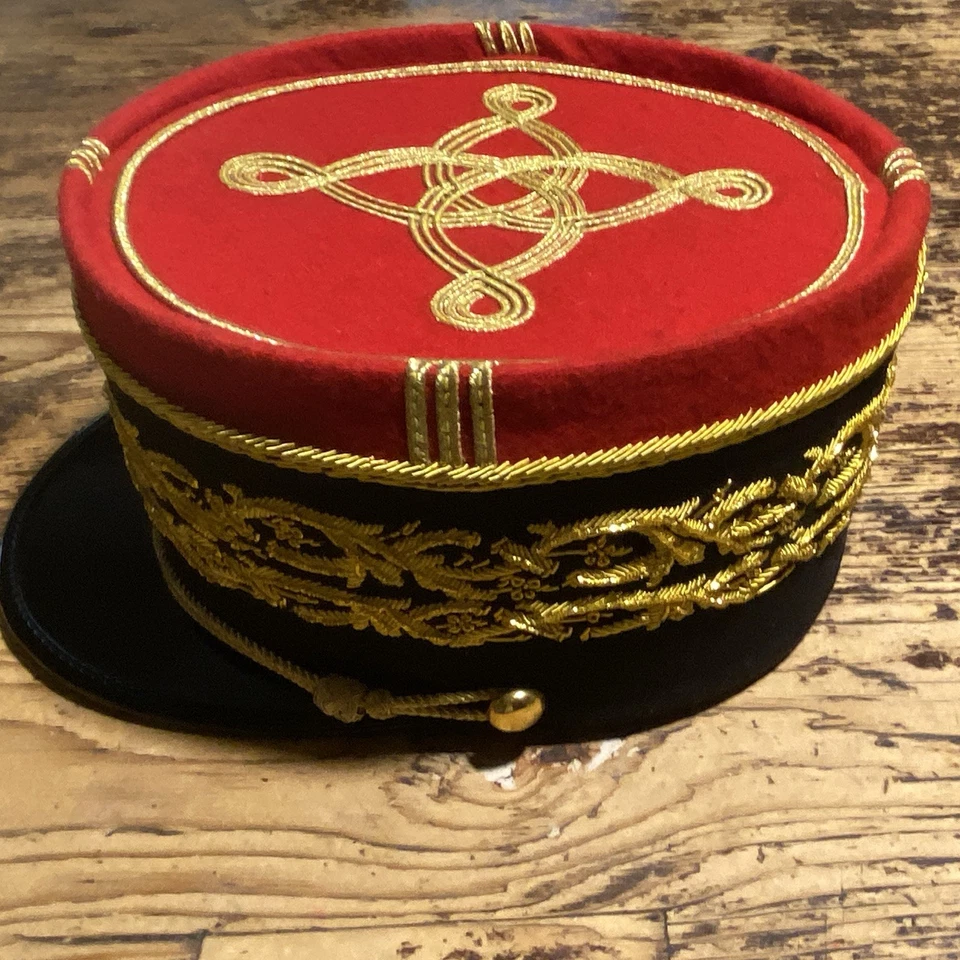Képi de général brigade taille 59 coiffure de collection - Photo 4/4