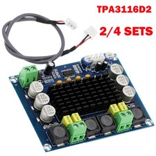2/4Pc TPA3116D2 120W 120W Dual Channel Stereo Digital Audio Amplifier Board NEW