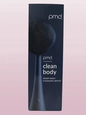 PMD Clean Body Smart Body Cleansing Device with Silicone Brush & 3 Att - Navy