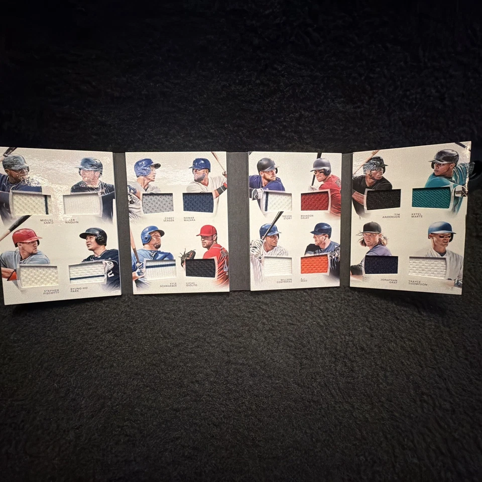 Panini National Treasures 2016 16 materiales para jugadores todos RC #16MBRC/99 Foto 2 de 4