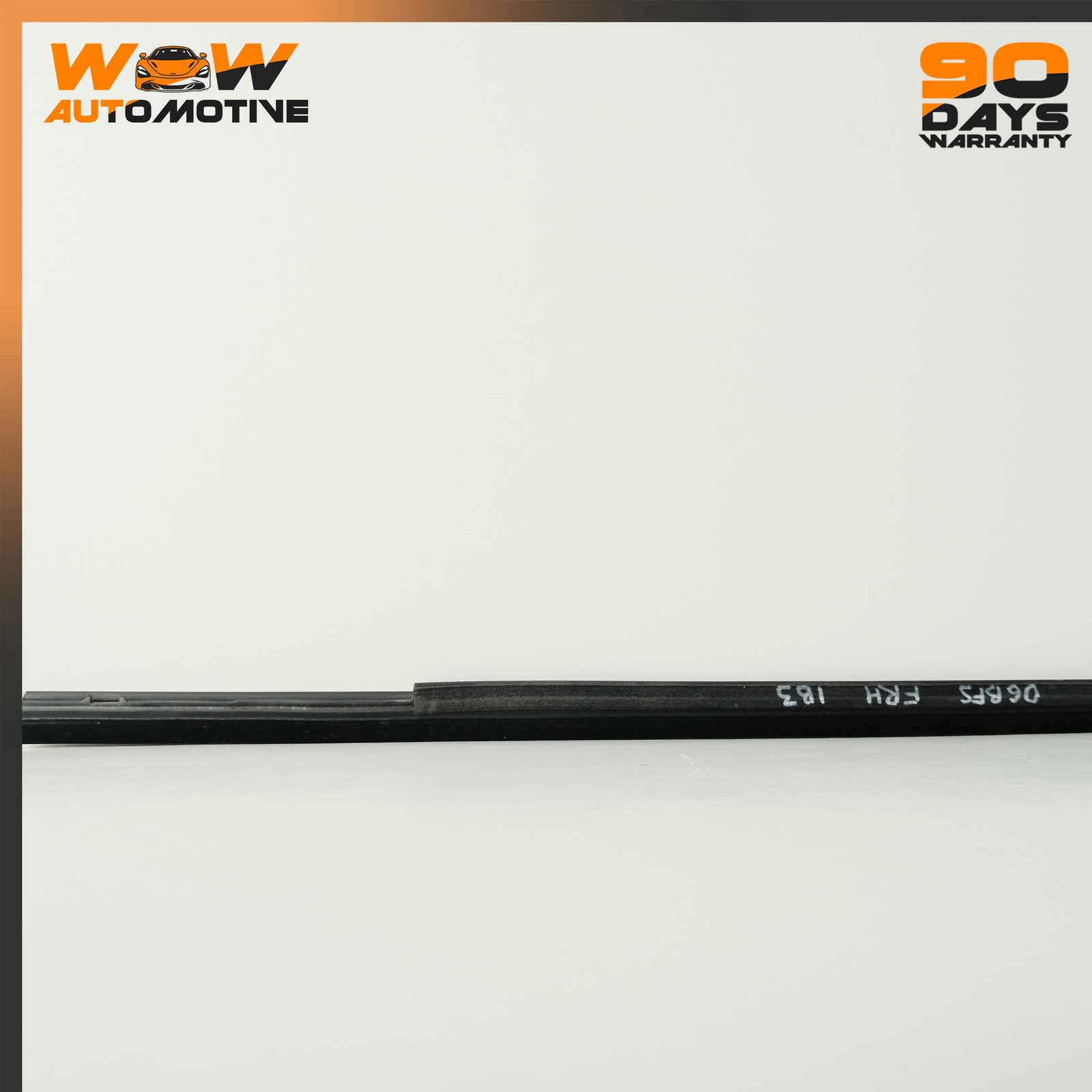 06-13 BENTLEY CONTINENTAL FLYING SPUR FRONT RIGHT DOOR WINDOW MOLDING TRIM OEM