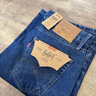 Levi´s 501 Shorts W32 Herren Denim Kurze Hose Dark blau 