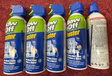 Blow Off Duster Can 10oz 5-Pack NEW