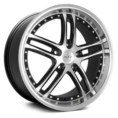 XIX Exotic X15 Wheels 22x10.5 (38, 5x114.3, 73.1) Black Rims Set of 4