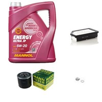 Mann Inspektionspaket Mannol Energy 5W-20 FüR KIA Rio 1.4 Cvvt Soul 1.6 Gdi