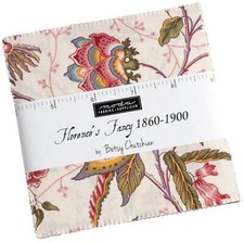 Florence's Fancy Moda Charm Pack 42 100% Cotton 5" Precut Fabric Quilt Squares