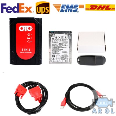 OTC Plus 3-in-1 OBD Scanner for T-y-t/N-s-a/V-O Automotive Diagnostic Tools