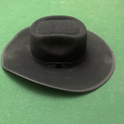 Resistol Youth Cowboy Hat Black – Tuff Hedeman Holt Jr. 100% Wool One Size READ! - Picture 3 of 8