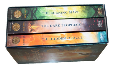The Trials of Apollo by Rick Riordan 3-book boxed set PB 2019