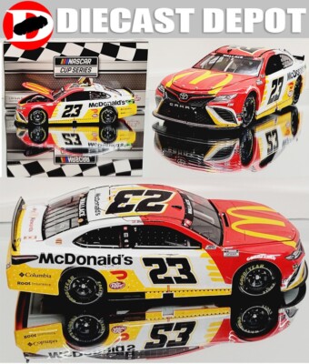BUBBA WALLACE 2021 TALLADEGA 1st WIN MCDONALDS RACED VERSION 1/24 ACTION  NEW