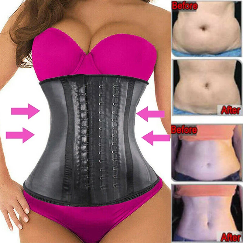 Faja Reductora Colombiana Latex Waist Trainer Corset Gridle Shaper