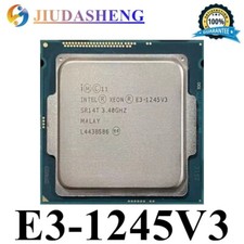 Intel Xeon E3-1245 v3 CPU Processor 3.4 GHz LGA1150 4 cores 8 threads SR14T 8 MB