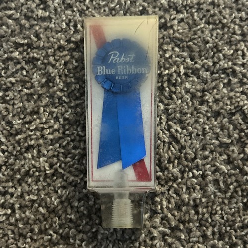 Vintage Pabst Blue Ribbon PBR Beer Tap Acrylic Handle | eBay