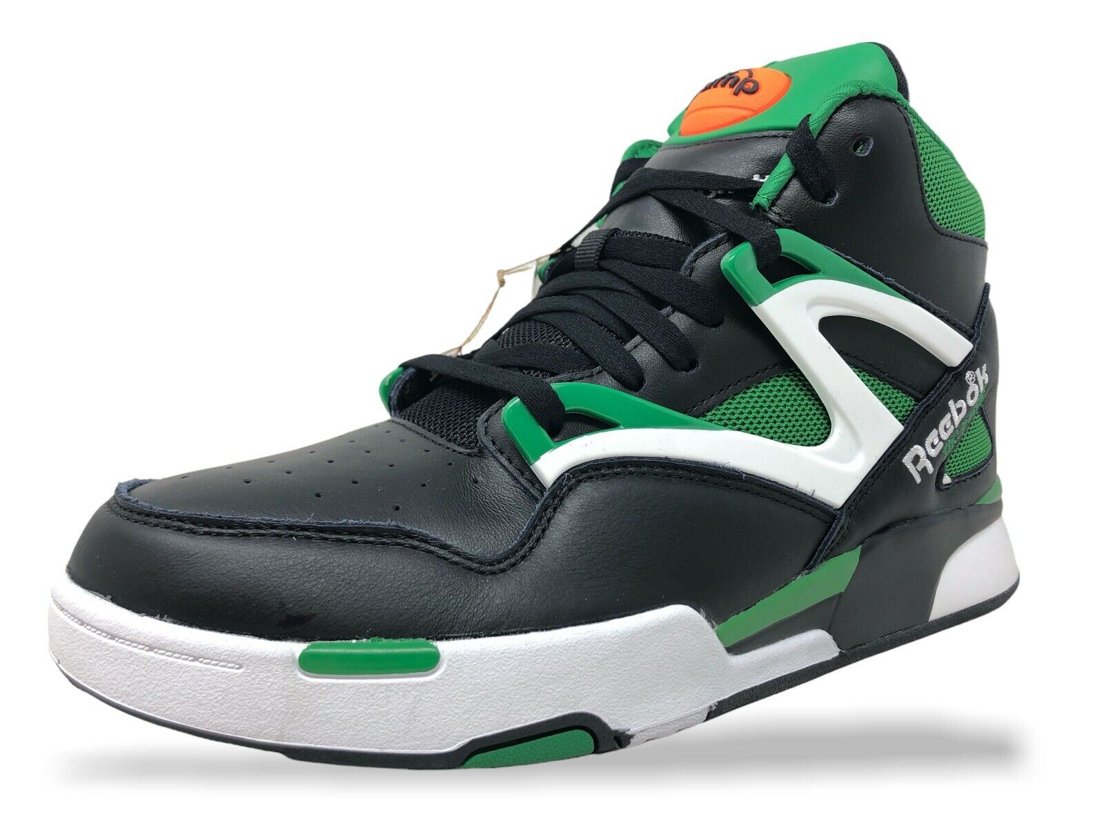 Reebok Pump Omni II ""Celtics"" Dee marrón hombre negro/verde GX3779 | eBay