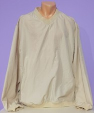BACKTEE GOLF  Performance beige jacket pullover Large